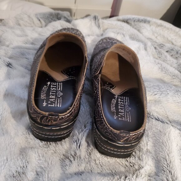 L'ARTISTE SPRING STEP SLIP IN CLOGS - Picture 2 of 3